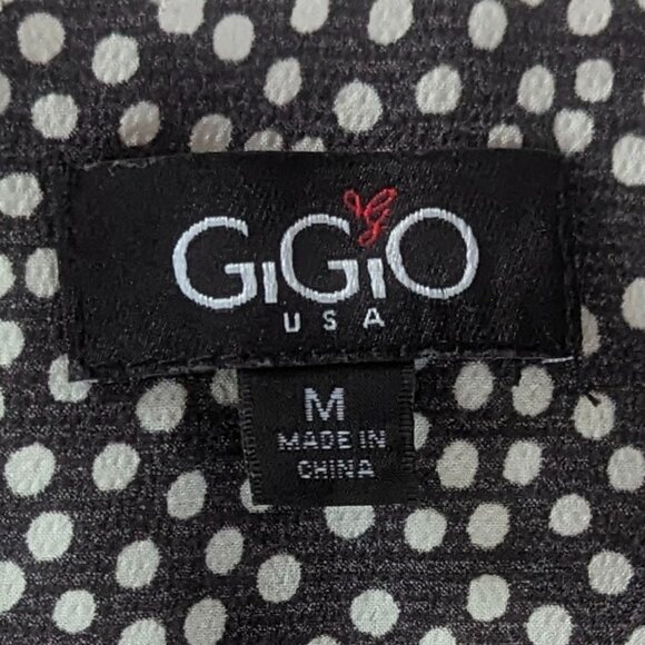 Gigio Size (Oversized) Medium Black and White Cami - Picture 6 of 13